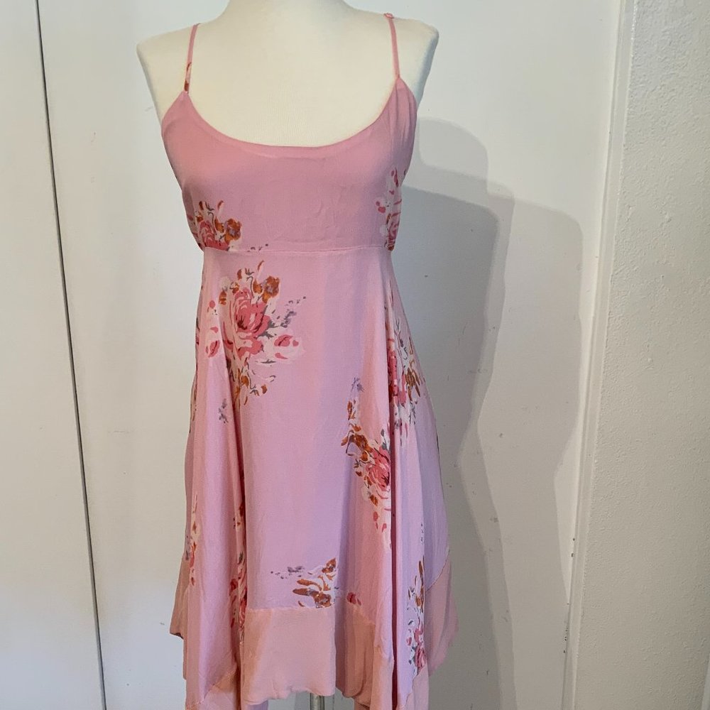 NWT FREE PEOPLE ASYMMETRICAL HEM DRESS M - Picture 3 of 9